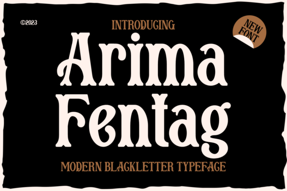 Arima Fentag: A Maker’s Review of This Gothic Display Font