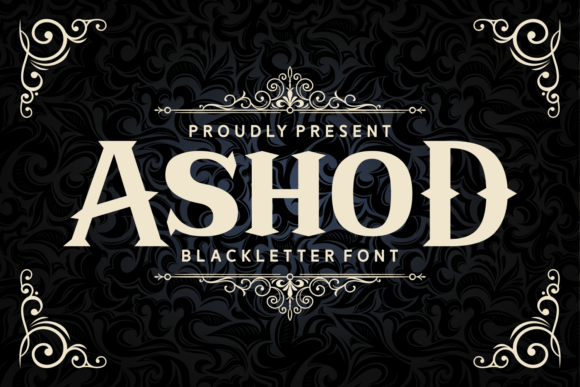 Ashod: The Elegant Medieval Font for Premium Branding