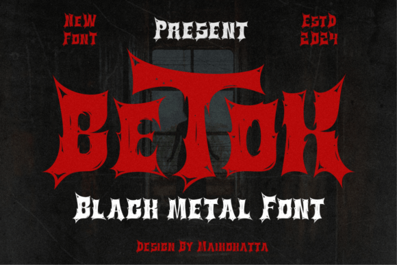 Betok: A Modern Blackletter Font for Editorial Design