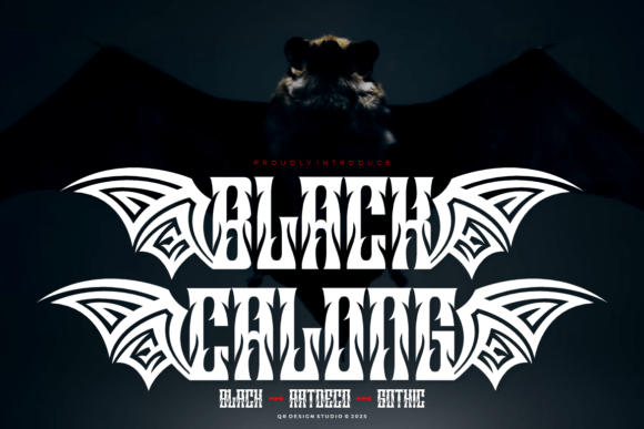 Black Calong: A Bold Blackletter Font for Makers
