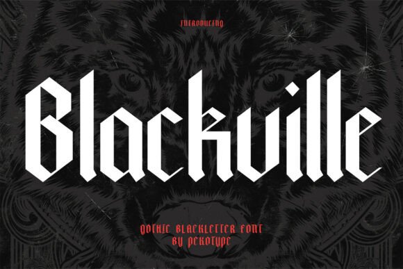 Blackville: A Bold Gothic Typeface for Branding