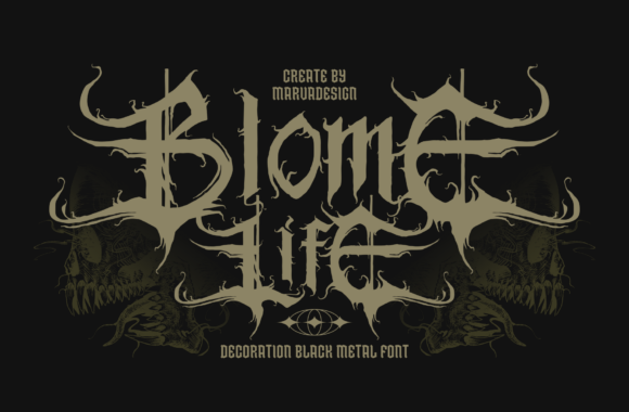 Blome Life: A Bold Blackletter Font Review