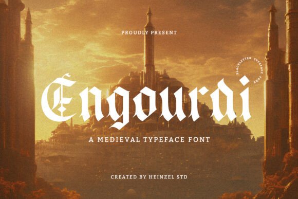 Engourdi: A Refined Blackletter Font for Modern Brands