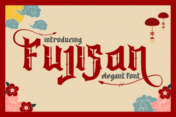 Fujisan: A Sophisticated Blackletter Typeface for Campaigns