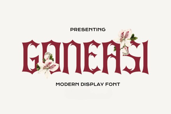 Goneasi: A Romantic Gothic Font for Bold Campaigns