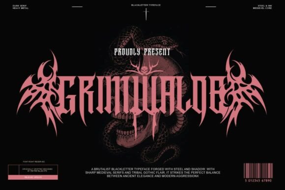 Grimwalde: The Bold Blackletter Font for Marketers
