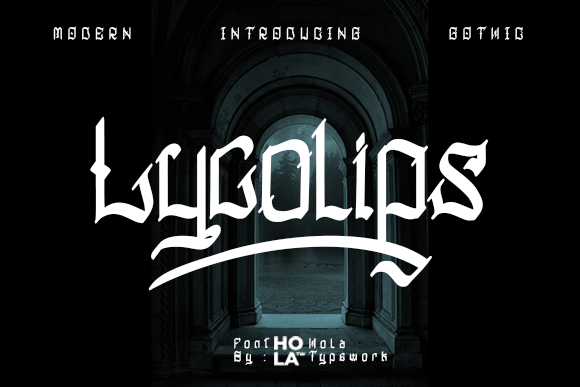 Lycolips: A Modern Gothic Blackletter Font Review