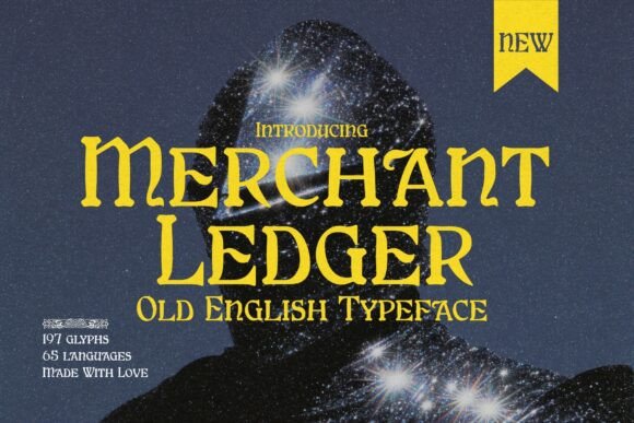 Merchant Ledger: A Gothic Blackletter Font Review