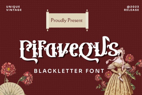 Pifavegus: A Bold Blackletter Font for Brand Identity