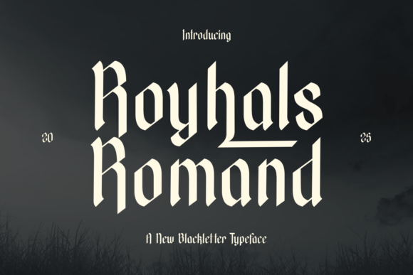 Royhals Romand: The Ultimate Blackletter Font Review