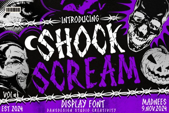 Shock Scream: The Ultimate Blackletter Font Review