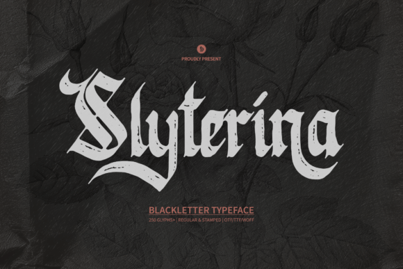 Sylterina: A Bold Blackletter Typeface for Branding