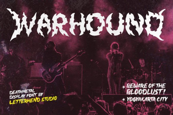 Warhound: The Blackletter Font for Bold Branding